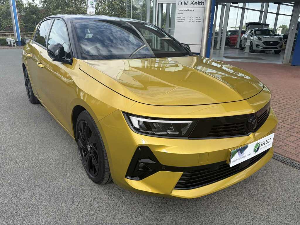 Vauxhall Astra 1.2 Turbo 130 Gs Yellow