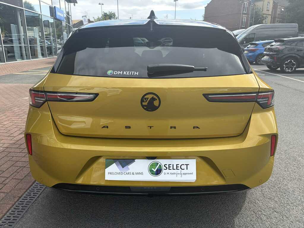 Vauxhall Astra 1.2 Turbo 130 Gs YG23FMO Yellow #6
