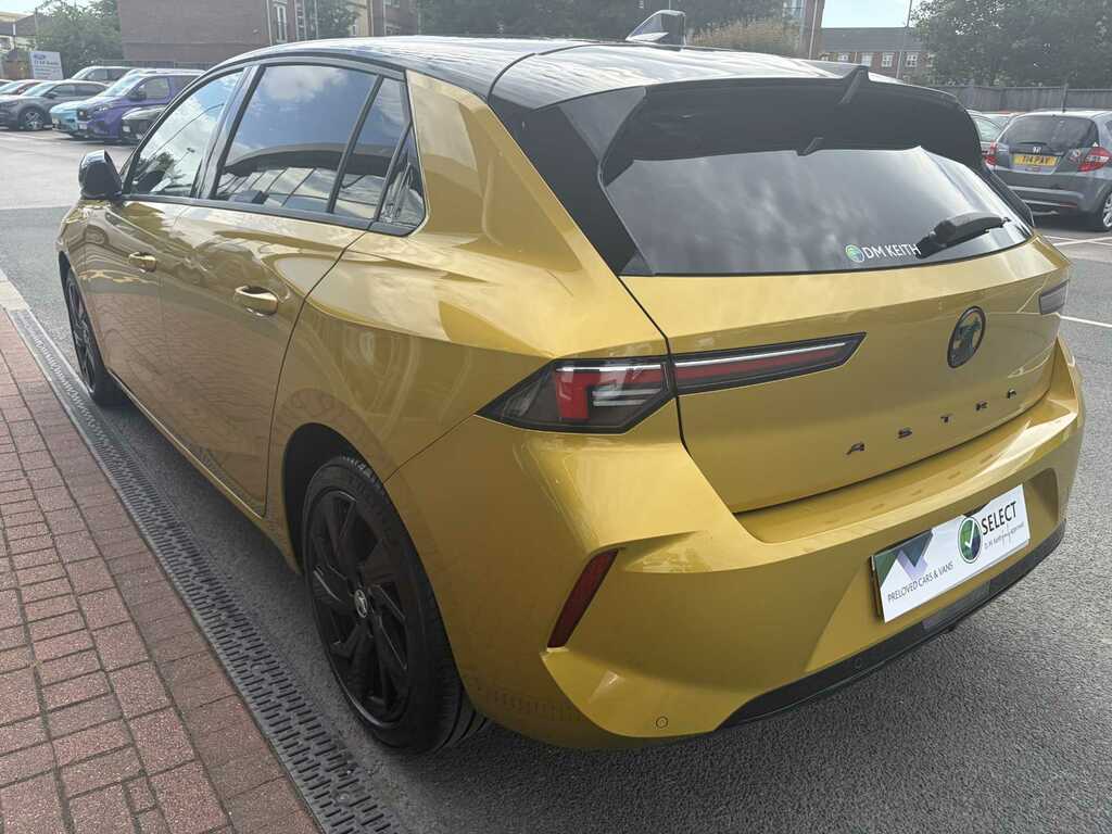 Vauxhall Astra 1.2 Turbo 130 Gs YG23FMO Yellow #5