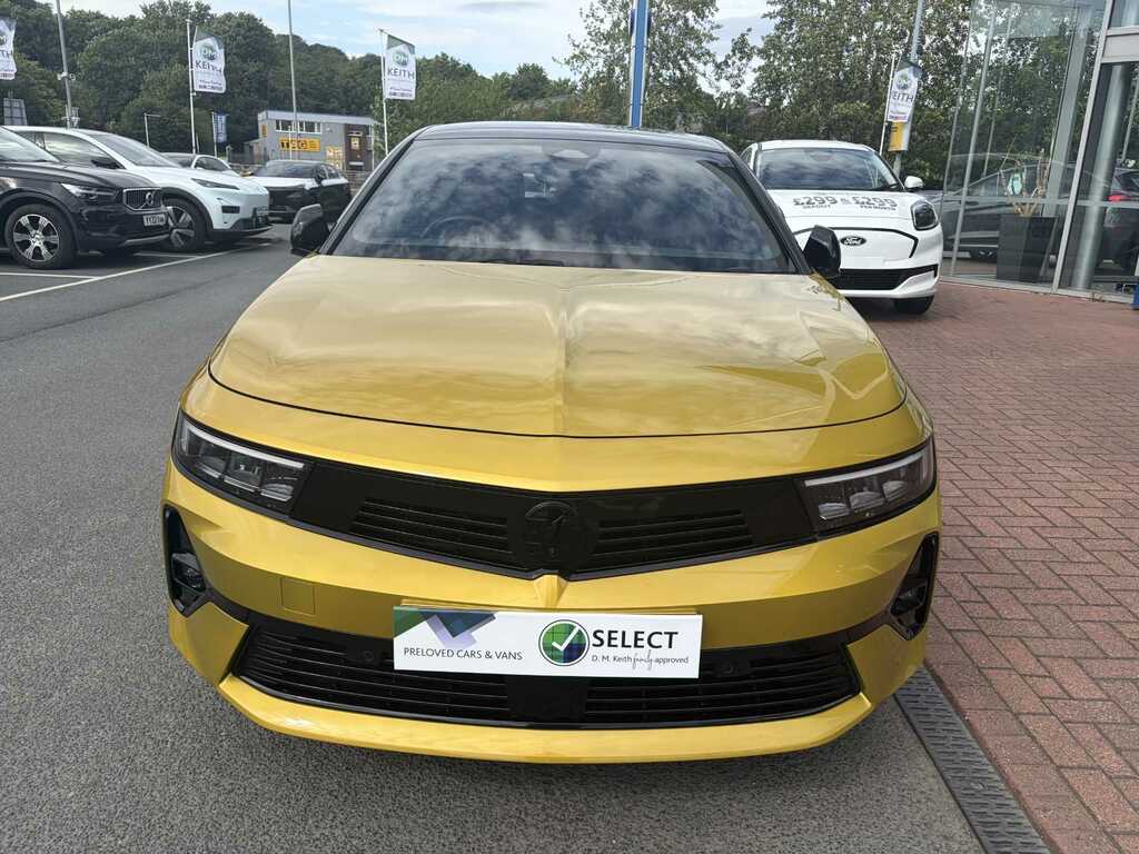 Vauxhall Astra 1.2 Turbo 130 Gs YG23FMO Yellow #2