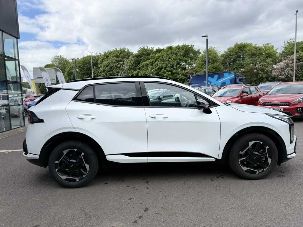 Kia Sportage 1.6T Gdi Gt-line White #4
