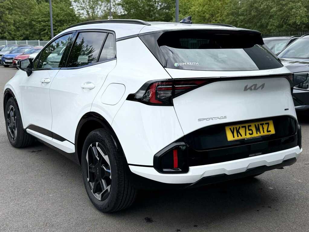 Kia Sportage 1.6T Gdi Gt-line White #6