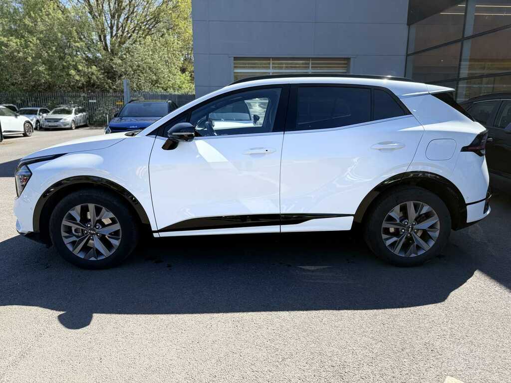 Kia Sportage 1.6T Gdi 207 Hev Gt-line S GN75YZH White #4