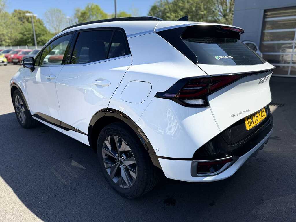 Kia Sportage 1.6T Gdi 207 Hev Gt-line S GN75YZH White #5