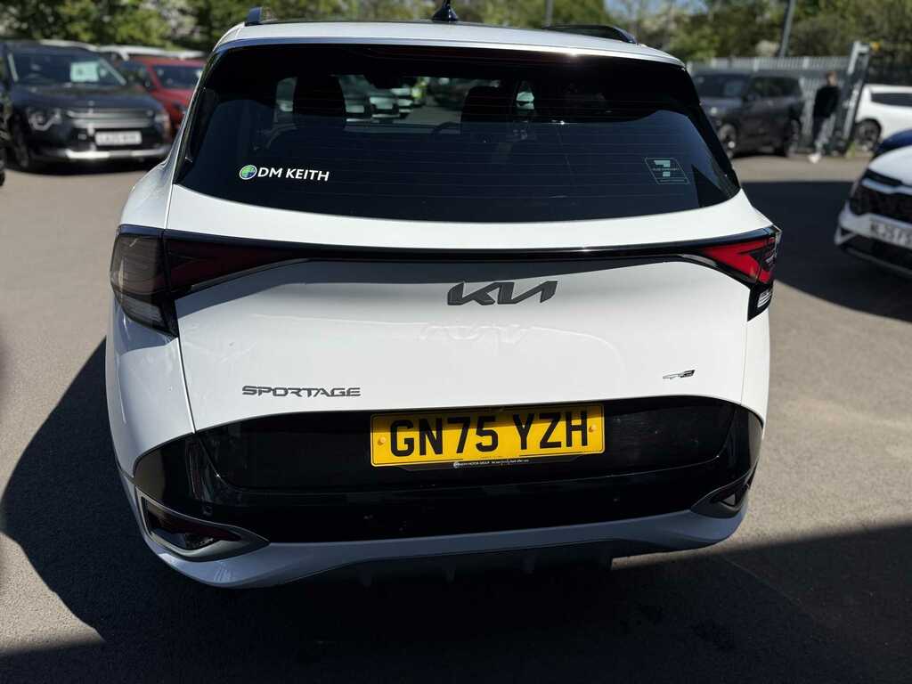 Kia Sportage 1.6T Gdi 207 Hev Gt-line S GN75YZH White #6
