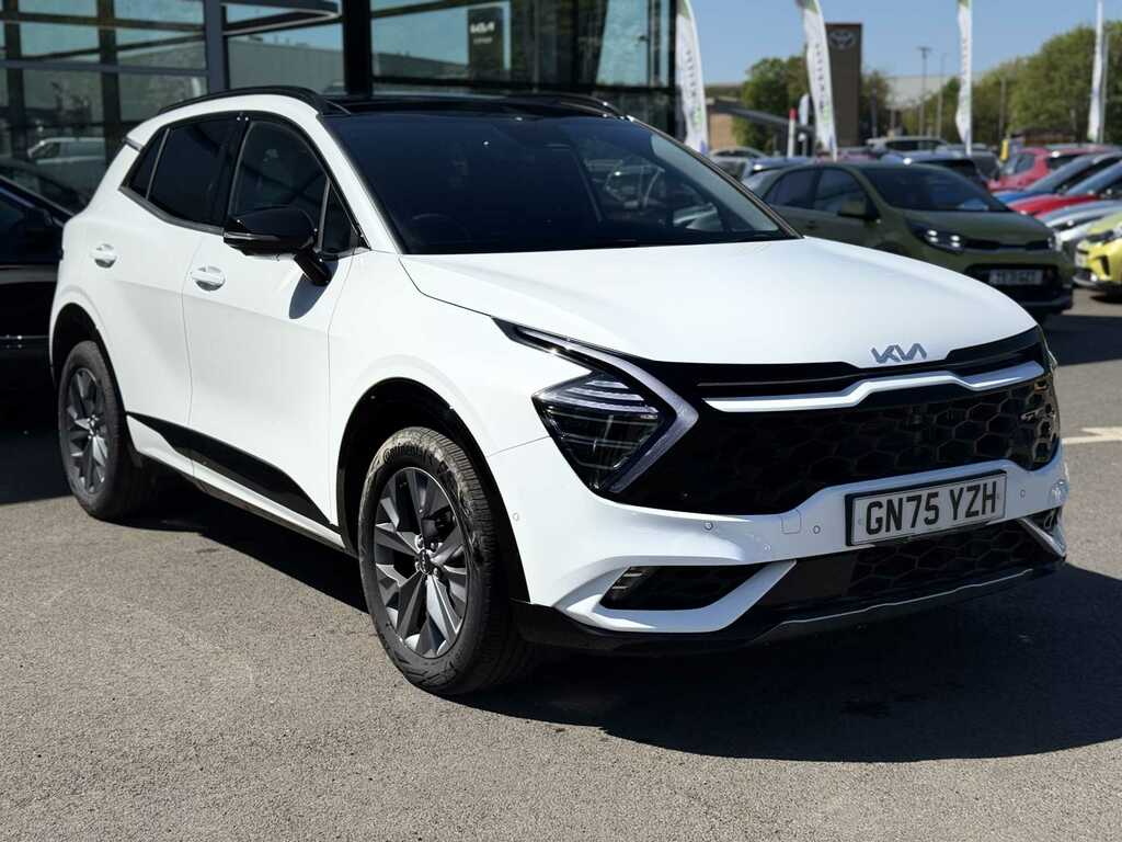 Kia Sportage 1.6T Gdi 207 Hev Gt-line S White