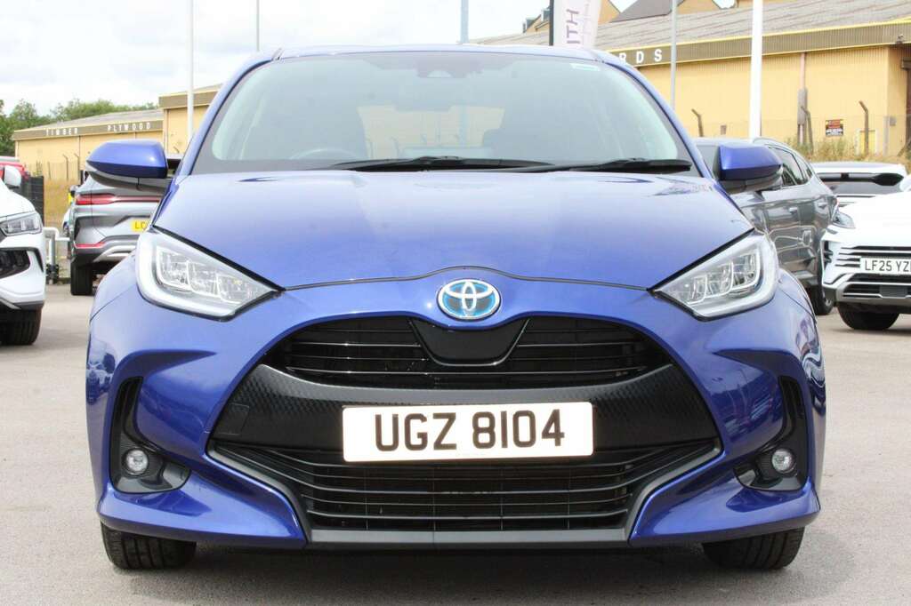 Toyota Yaris 1.5 Hybrid Design Cvt Blue #2