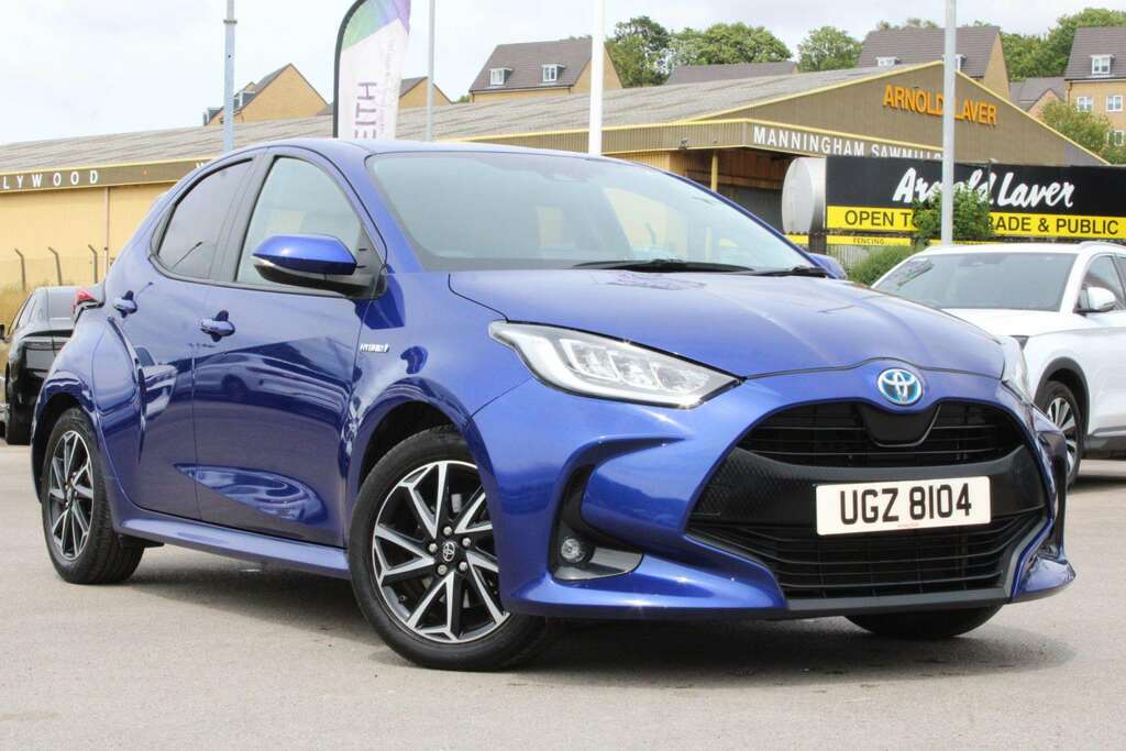Toyota Yaris 1.5 Hybrid Design Cvt Blue
