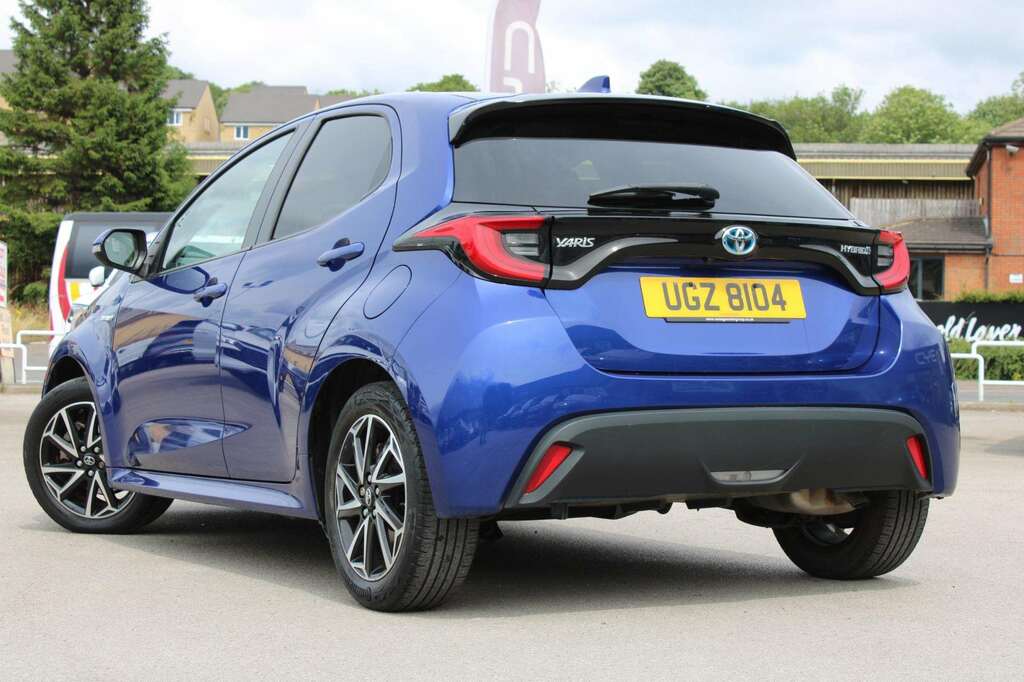 Toyota Yaris 1.5 Hybrid Design Cvt Blue #5