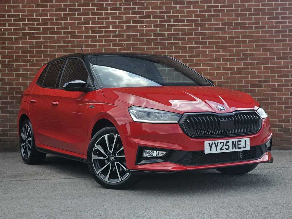 Skoda Fabia Monte Carlo Edition Red