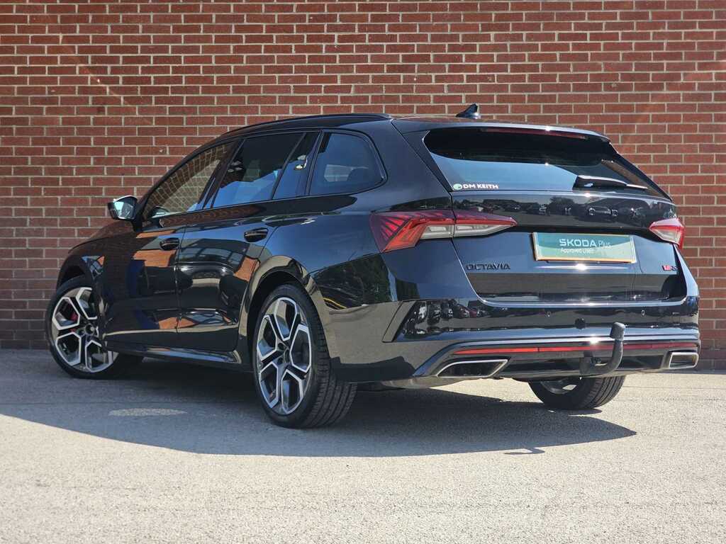 Skoda Octavia 2.0 Tdi 200 Vrs Dsg YD21UPH Black #2