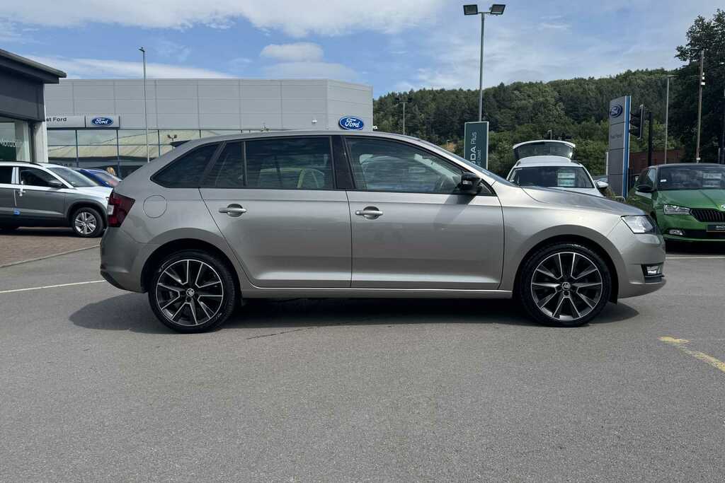 Skoda Rapid Spaceback 1.0 Tsi 110 Se Sport Brown #4