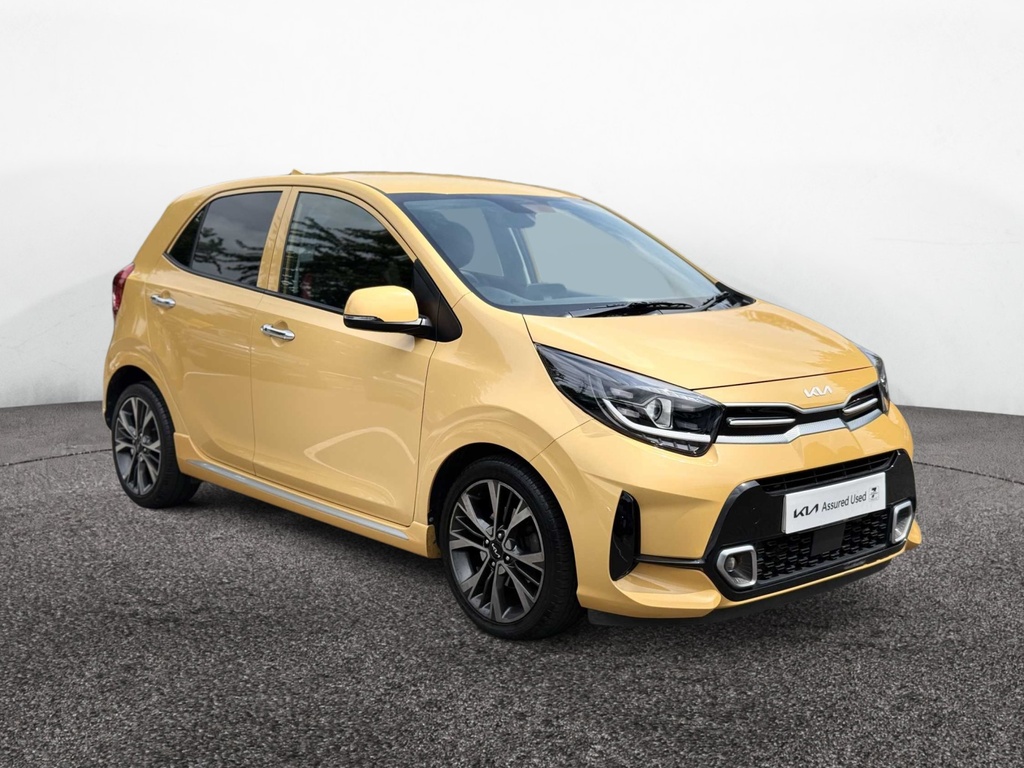 Kia Picanto 1.0T Gdi Gt-line S 4 Seats Yellow
