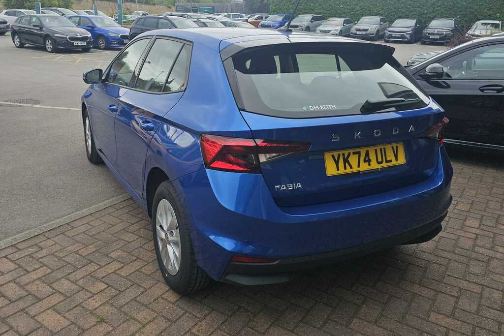 Skoda Fabia 1.0 Tsi 116 Se Comfort Dsg Blue #3
