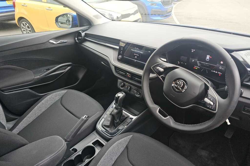 Skoda Fabia 1.0 Tsi 116 Se Comfort Dsg Blue #6