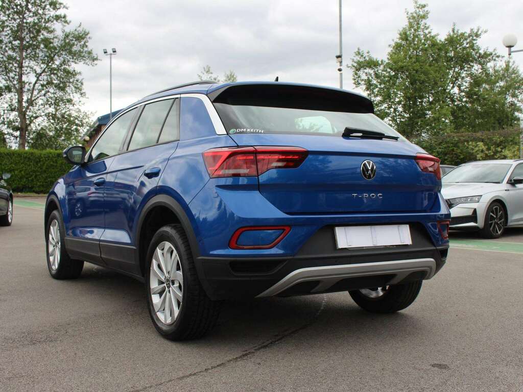Volkswagen T-Roc 1.0 Tsi Life YH73MLZ Blue #3
