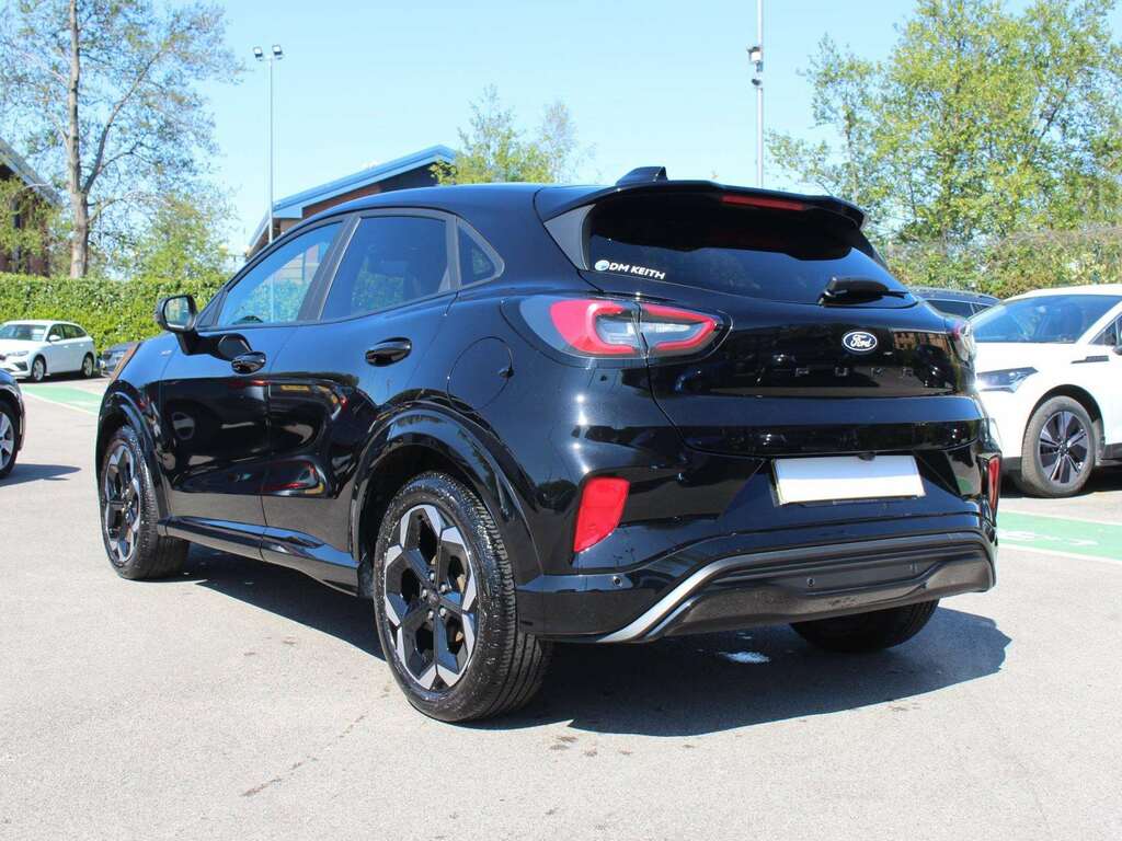 Ford Puma 1.0 Ecoboost Hybrid Mhev St-line X YH74WBO Black #3