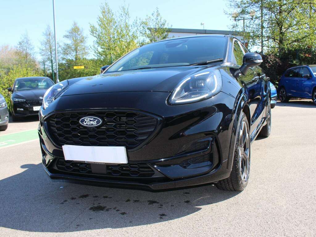 Ford Puma 1.0 Ecoboost Hybrid Mhev St-line X YH74WBO Black #6