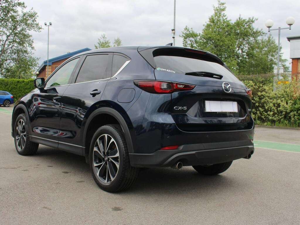 Mazda CX-5 2.0 E-skyactiv G Mhev Exclusive-line Blue #3