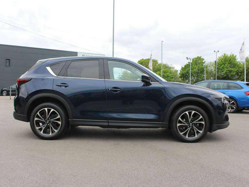 Mazda CX-5 2.0 E-skyactiv G Mhev Exclusive-line Blue #4