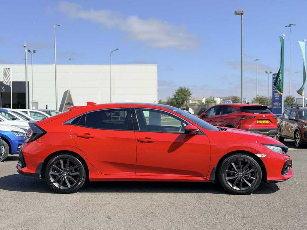 Honda Civic 1.0 Vtec Turbo 126 Ex Red #4