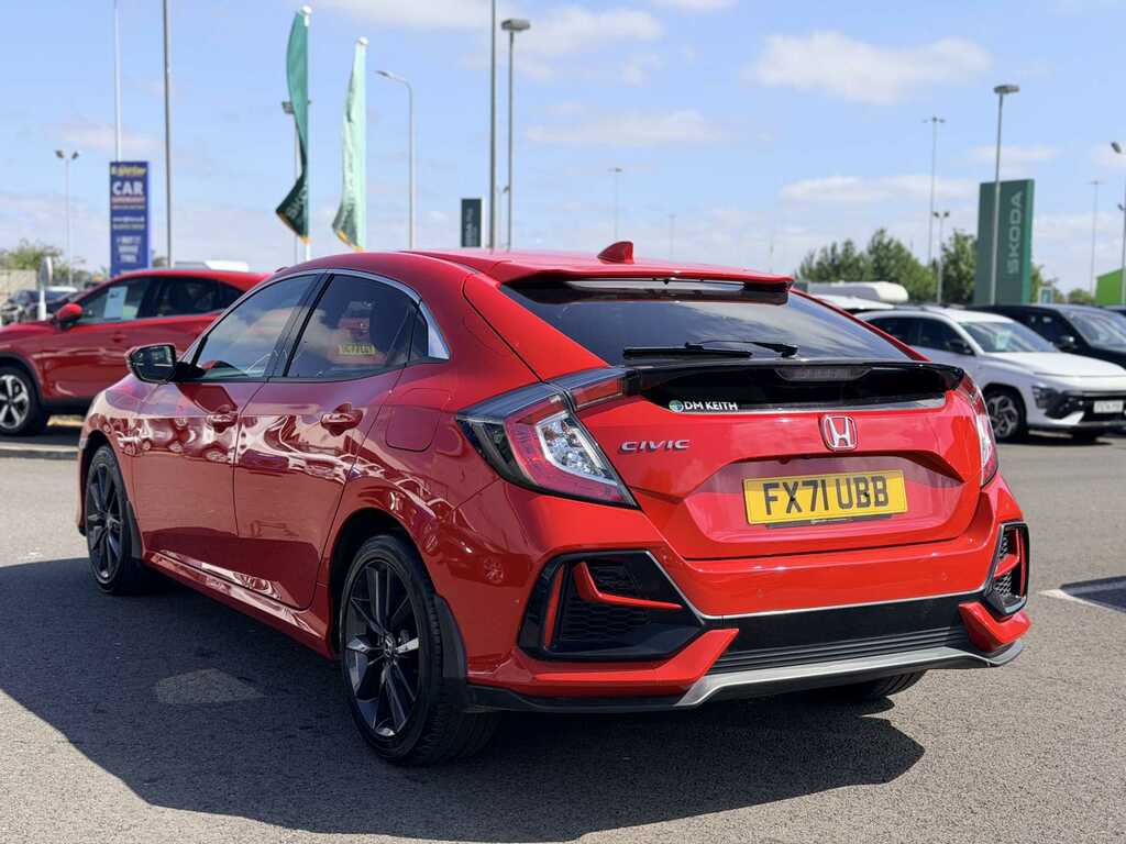 Honda Civic 1.0 Vtec Turbo 126 Ex Red #3