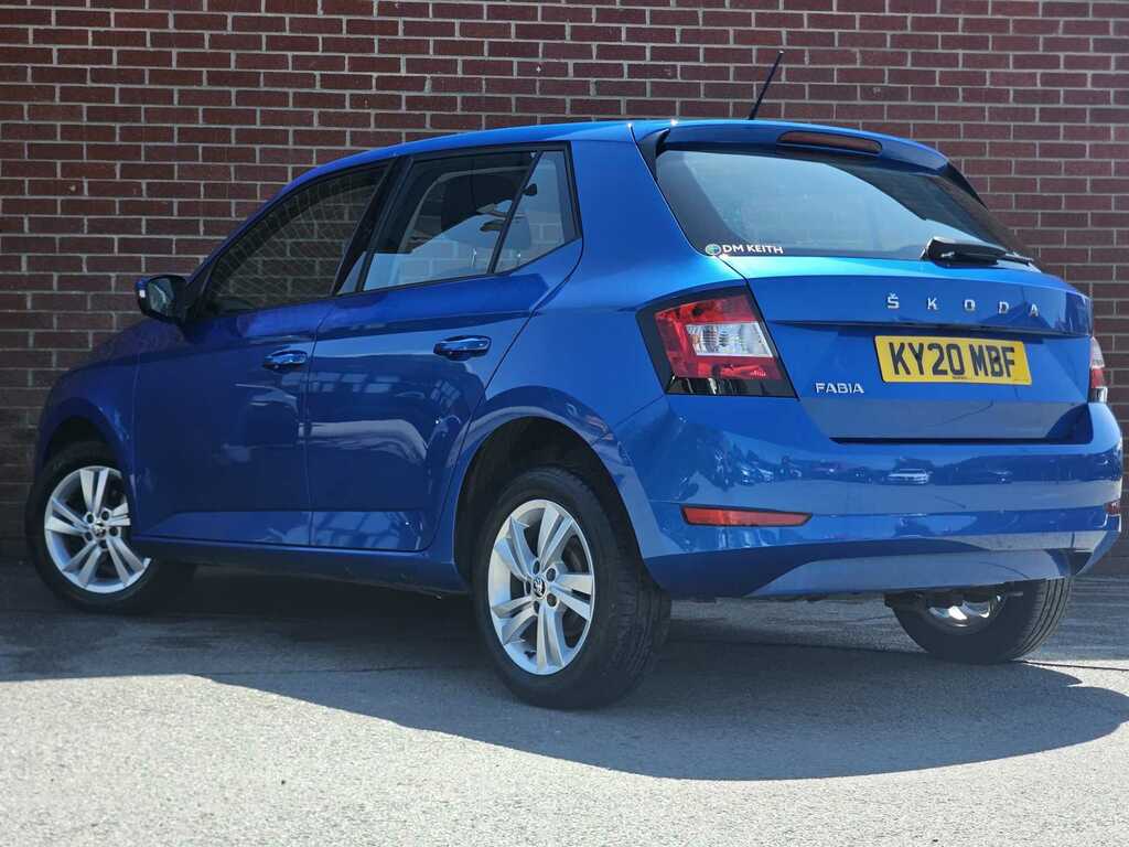 Skoda Fabia 1.0 Tsi Se KY20MBF Blue #2