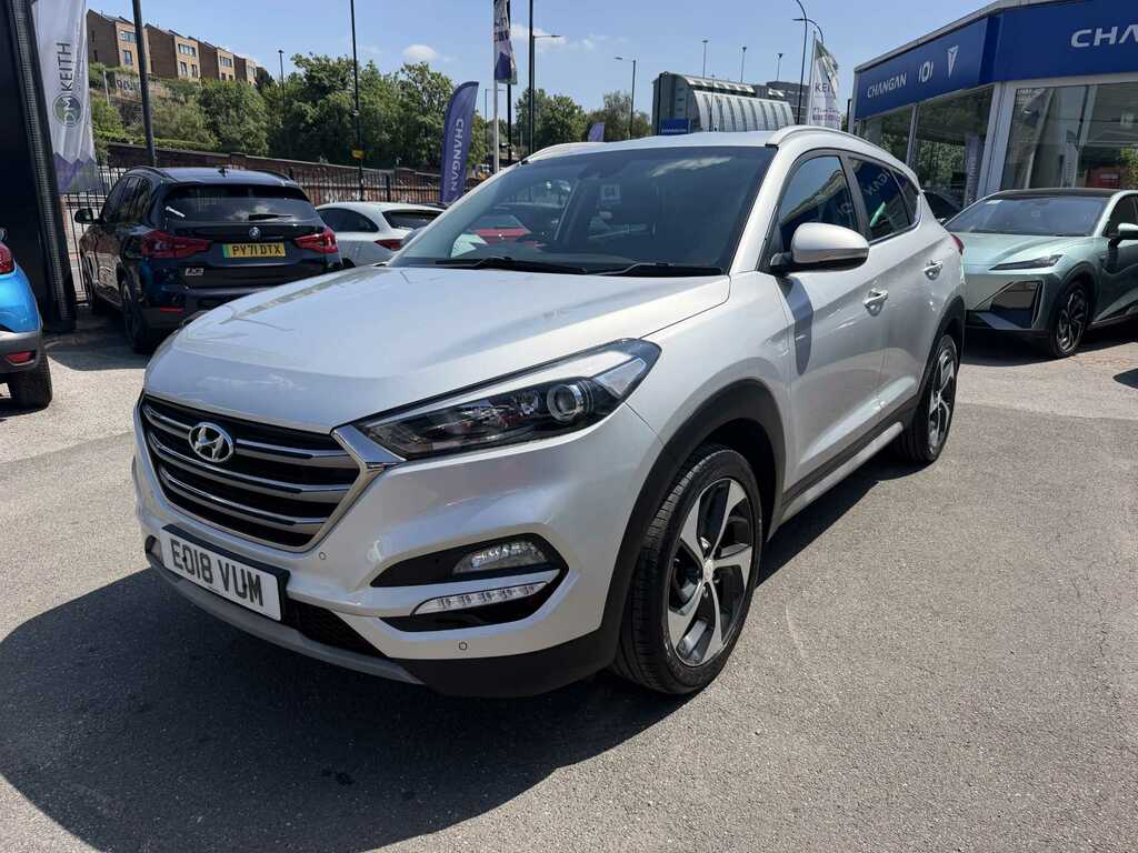 Hyundai Tucson 1.7 Crdi Blue Drive Premium 2Wd Dct Silver #3