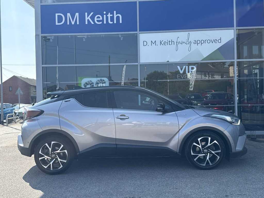 Toyota C-Hr 1.8 Hybrid Dynamic Cvt YM17MJJ Silver #4