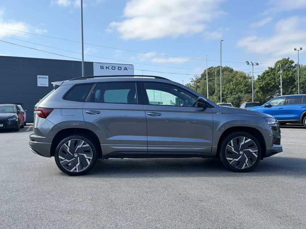 Skoda Karoq 1.5 Tsi Sportline Dsg YD23LUW Grey #4