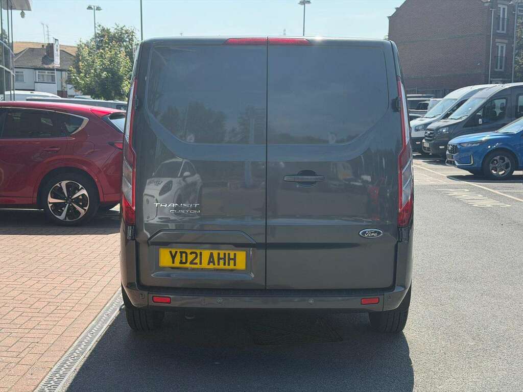 Ford Transit Custom 2.0 Ecoblue 130Ps Low Roof Limited Van YD21AHH Grey #6