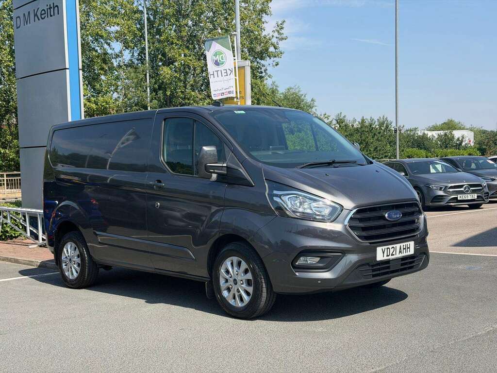 Ford Transit Custom 2.0 Ecoblue 130Ps Low Roof Limited Van YD21AHH Grey #3