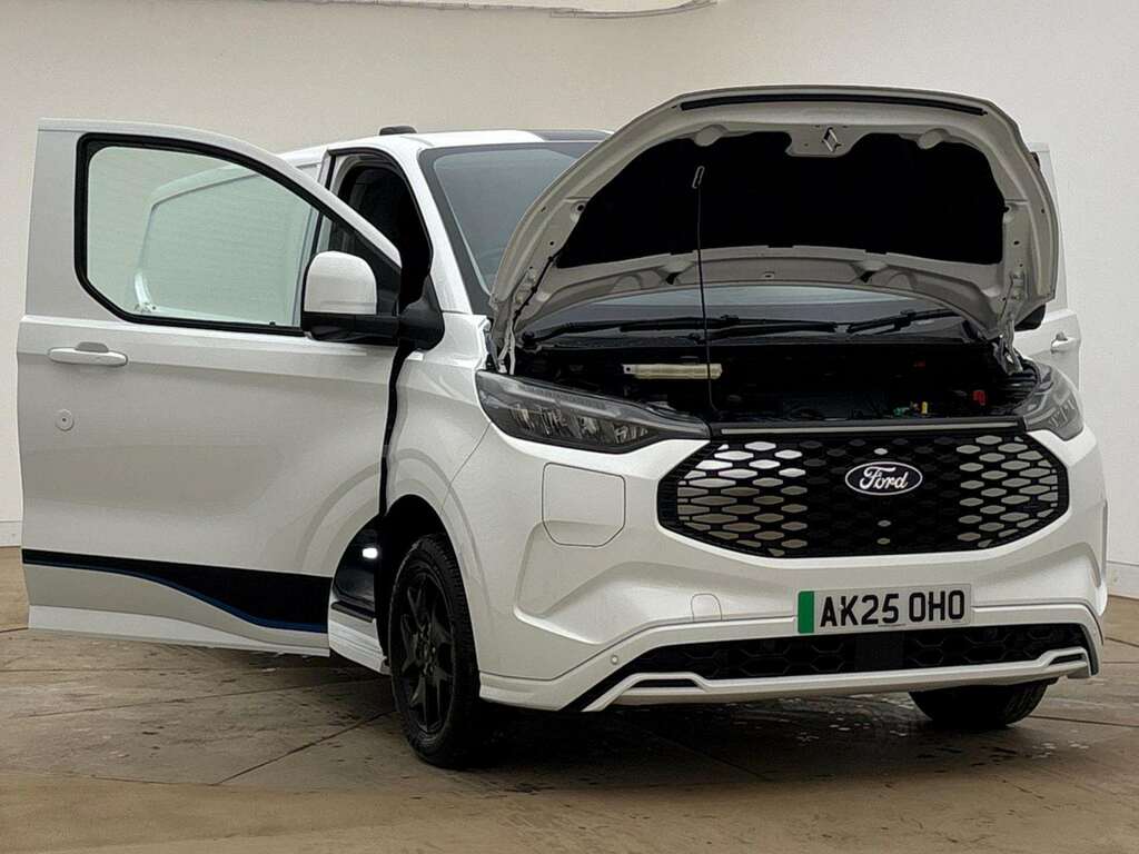 Ford Transit Custom 160Kw 65Kwh H1 Van Sport AK25OHO White #3