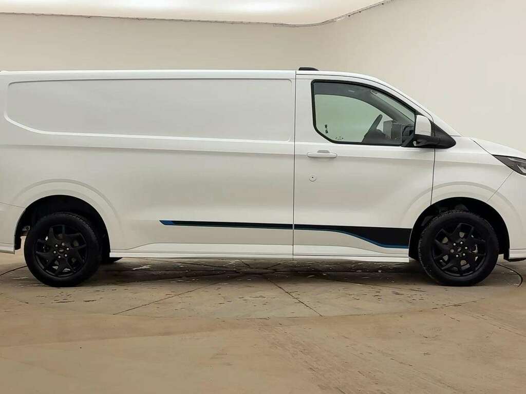 Ford Transit Custom 160Kw 65Kwh H1 Van Sport AK25OHO White #4