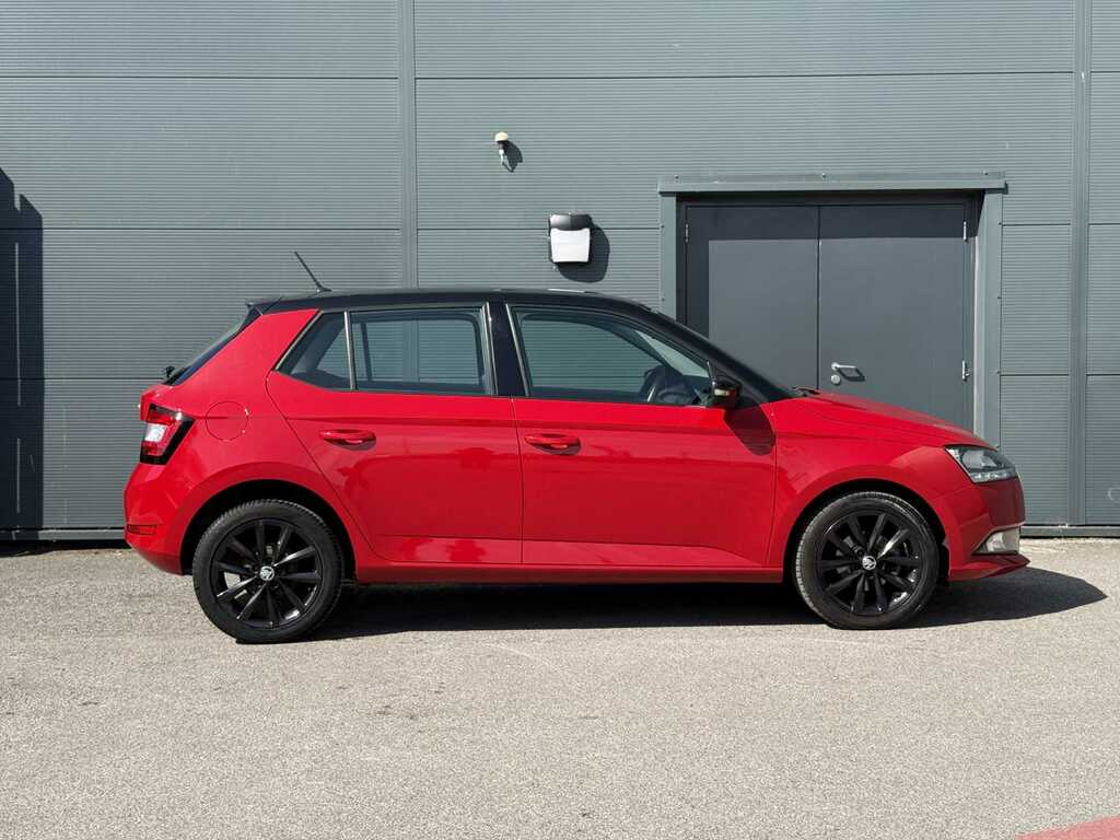 Skoda Fabia 1.0 Tsi Colour Edition YY70XCL Red #4