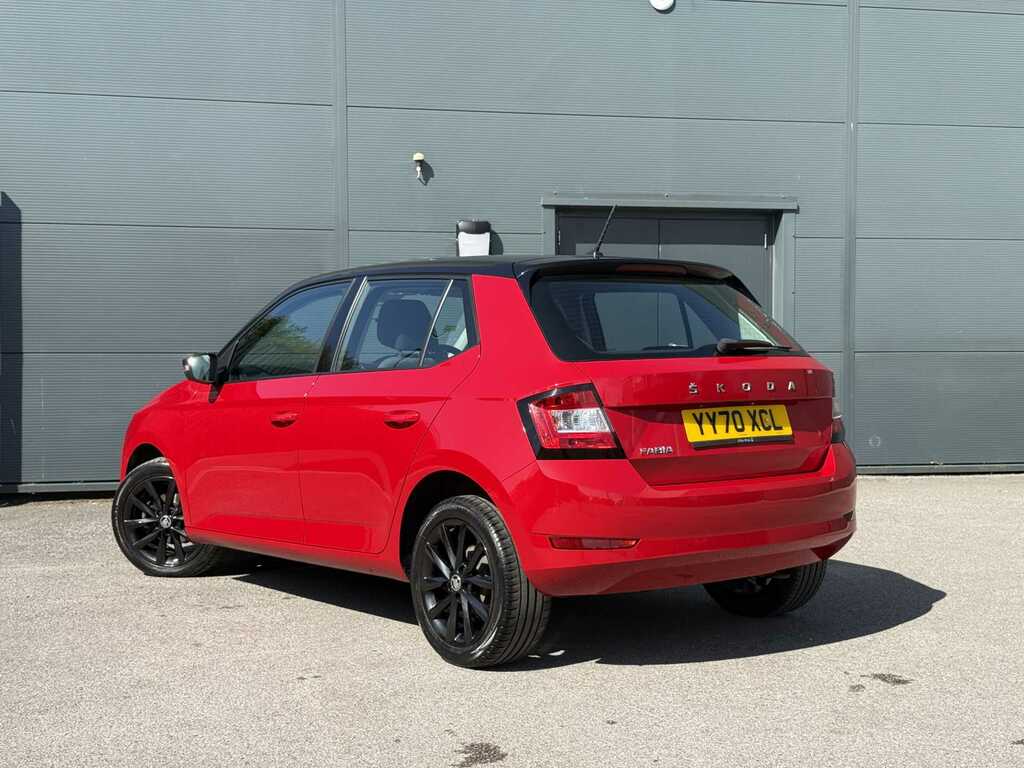 Skoda Fabia 1.0 Tsi Colour Edition YY70XCL Red #3