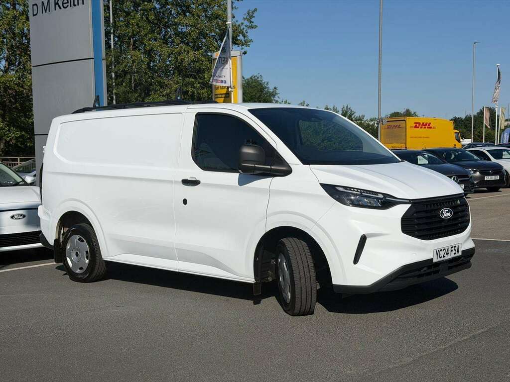 Ford Transit Custom 2.0 Ecoblue 136Ps H1 Van Trend White