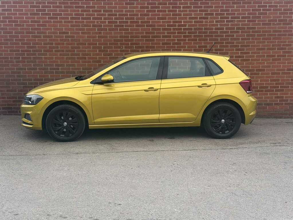 Volkswagen Polo 1.0 Tsi 95 Se FX19XZL Yellow #3