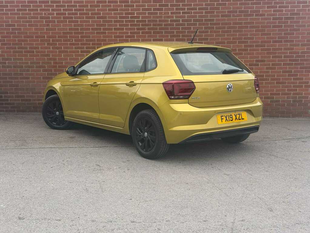 Volkswagen Polo 1.0 Tsi 95 Se FX19XZL Yellow #5