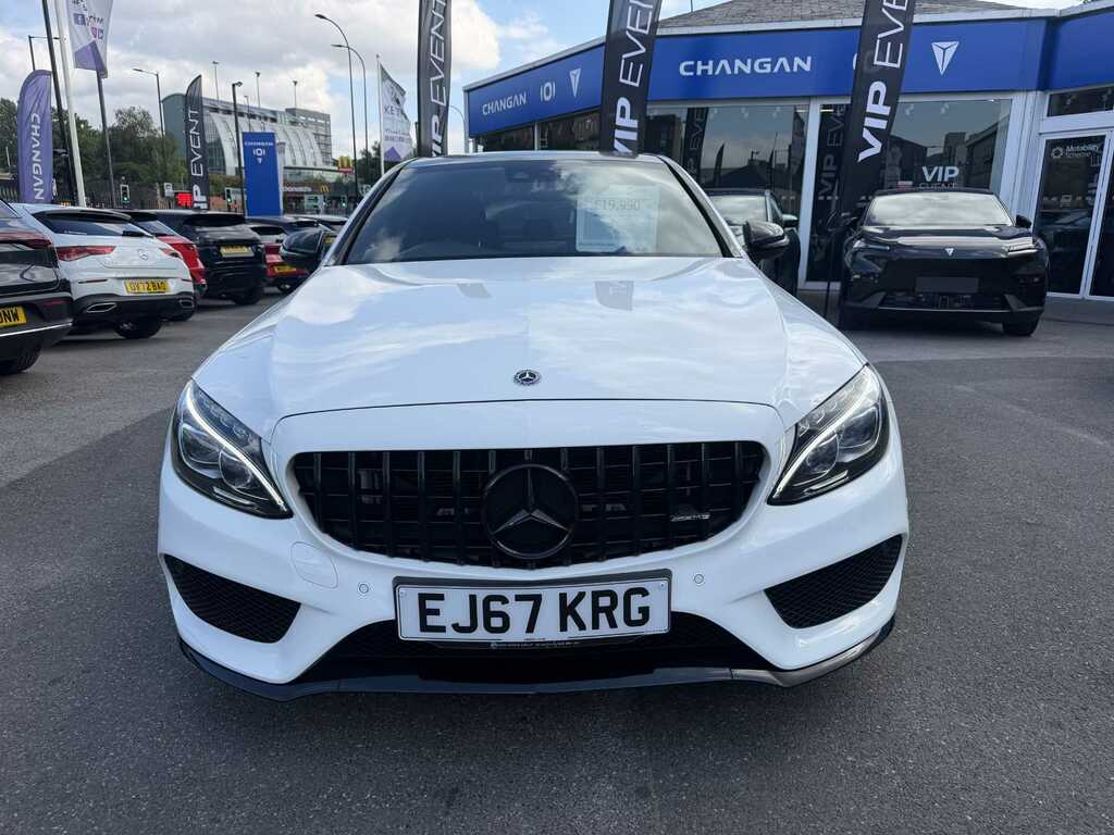 Mercedes-Benz C Class C43 4Matic Premium Plus EJ67KRG White #2