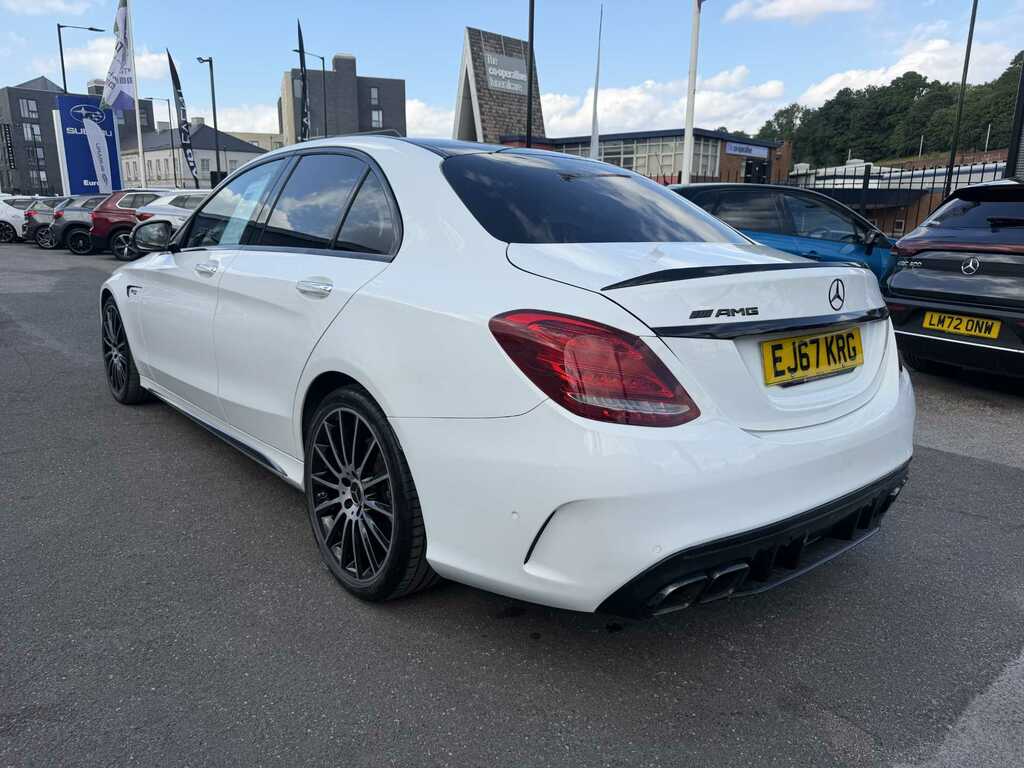 Mercedes-Benz C Class C43 4Matic Premium Plus EJ67KRG White #5