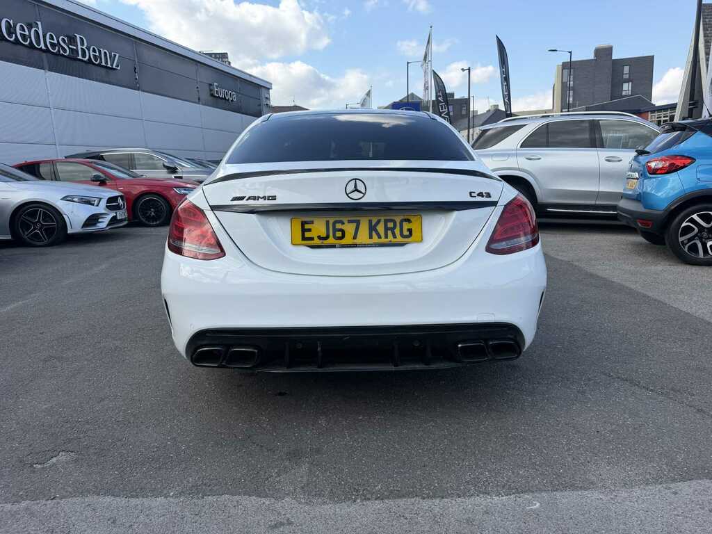 Mercedes-Benz C Class C43 4Matic Premium Plus EJ67KRG White #6