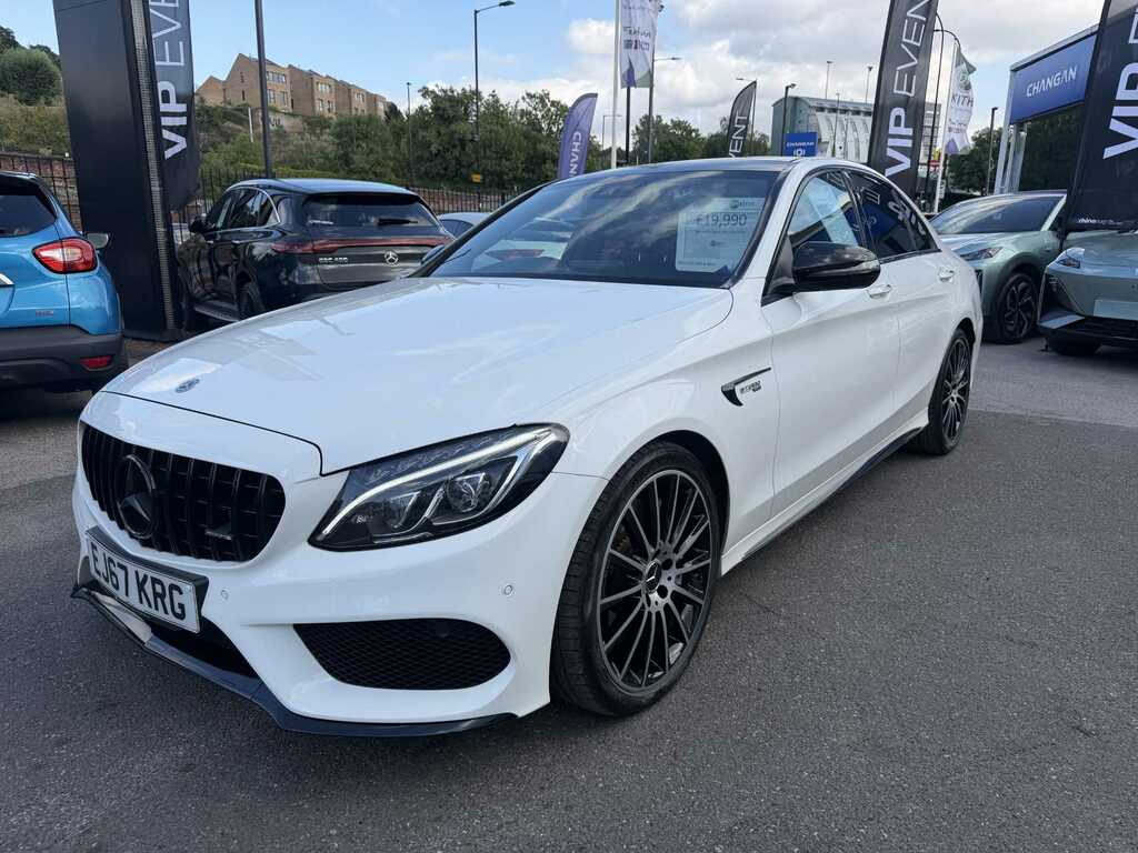Mercedes-Benz C Class C43 4Matic Premium Plus EJ67KRG White #3