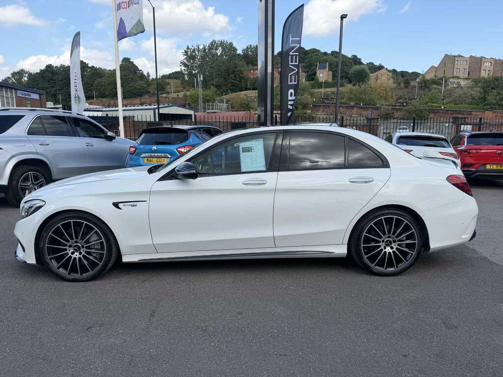 Mercedes-Benz C Class C43 4Matic Premium Plus EJ67KRG White #4