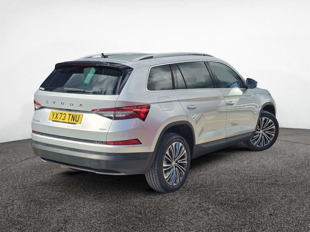 Skoda Kodiaq 2.0 Tdi Se L Executive 4X4 Dsg 7 Seat YX73TNU Silver #2