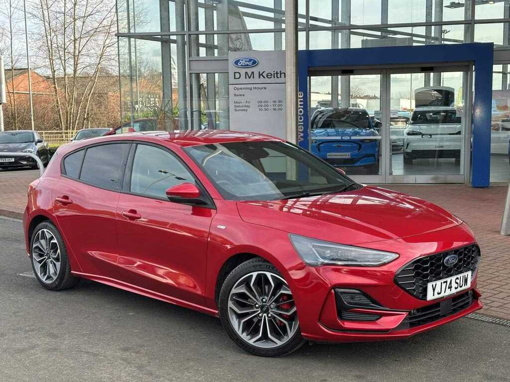 Ford Focus St-line 1.0 Mhev 155Ps Red #1