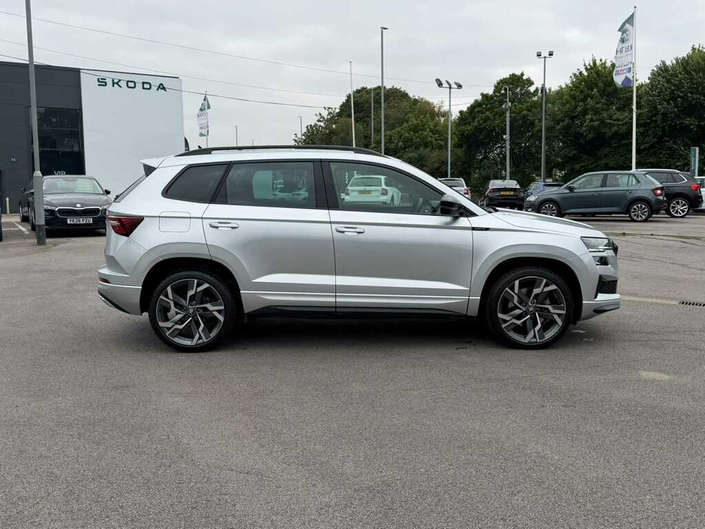 Skoda Karoq 1.5 Tsi Sportline Edition Dsg Silver #4