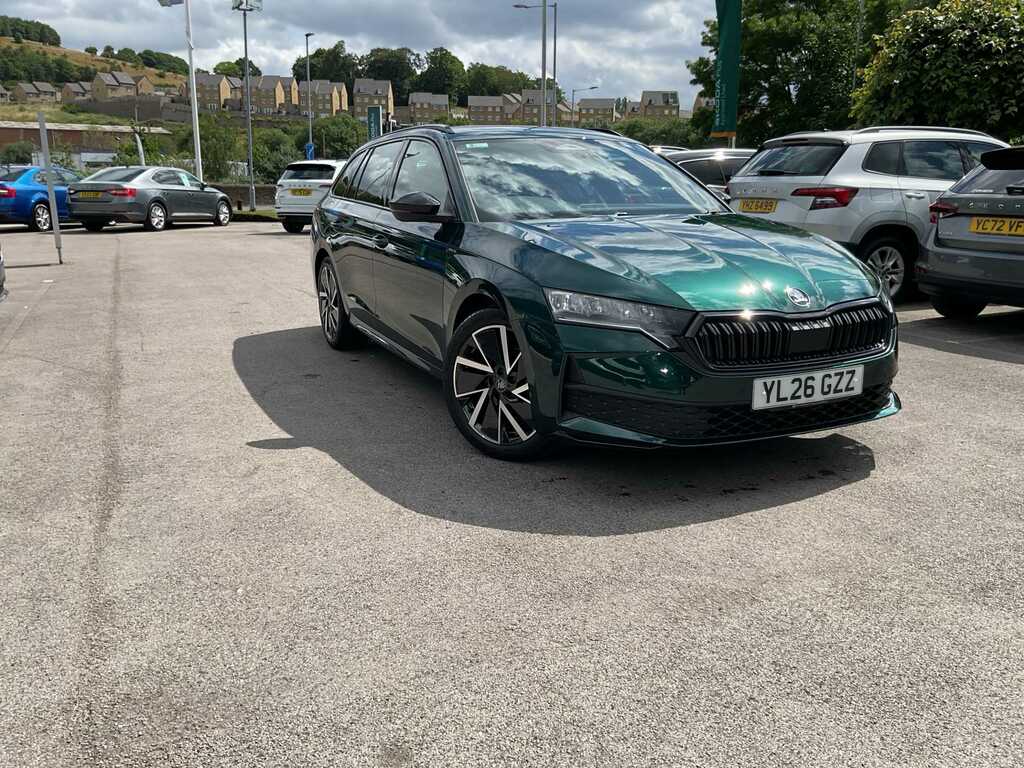 Skoda Octavia 1.5 Tsi 150 E-tec Sportline Dsg Green