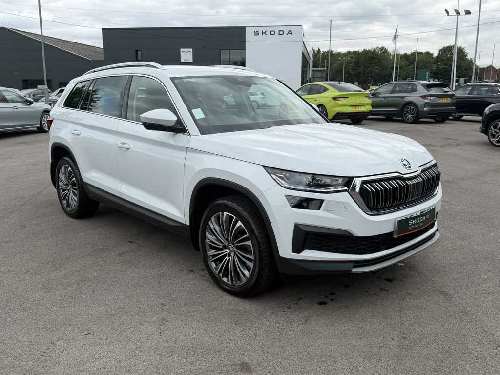 Skoda Kodiaq 1.5 Tsi Se L Executive Dsg 7 Seat White
