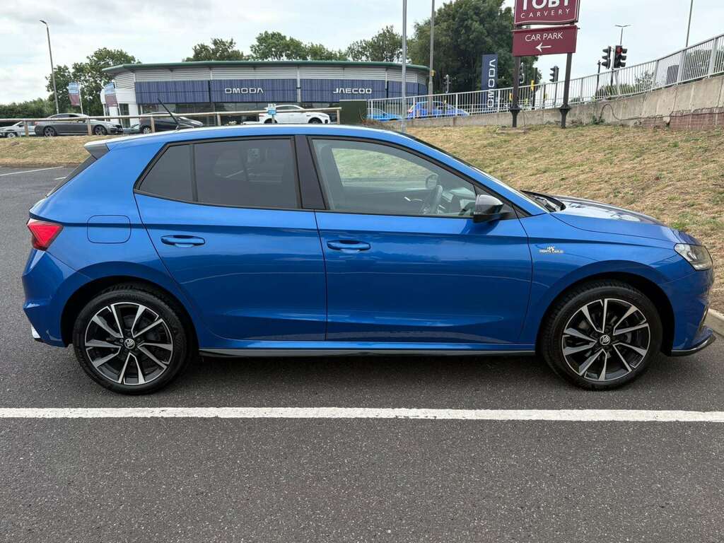 Skoda Fabia 1.0 Tsi 116 Monte Carlo Dsg Blue #5